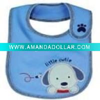 Wholesale 100% organic cotton baby bib