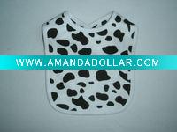 Wholesale 100% cotton Animal Prints Bibs,cow prints