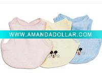 Wholesale 100% cotton baby bib