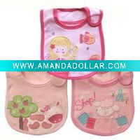 Wholesale embroidery baby bib