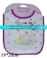 Wholesale stock baby bib,bibs,cotton bibs