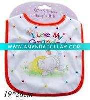 Wholesale stock baby bib,bibs,cotton bibs