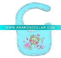 Wholesale bamboo baby bib / infant pinafore