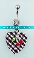 surgical steel navel