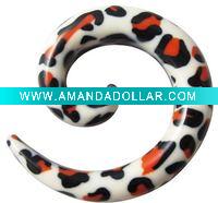Wholesale Uv Acrylic Ear Plug Body Jewelry