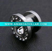 Wholesale 316L stainless steel ear plug body jewelry