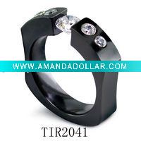 Wholesale titanium ring titanium jewelry TIR2041