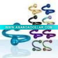 Wholesale Anodized AB452 fashion earring jewelry