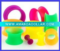 Wholesale Body Piercing Jewelry,Silicon Flesh Tunnel