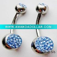 Wholesale Belly Rings Crystal Body Jewelry
