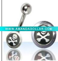 Personalized piercing body jewelry