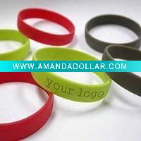 Wholesale 2011 stylish silicone wristbands