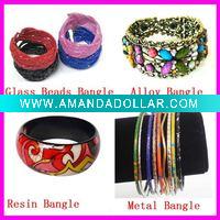 Charm resin bangle