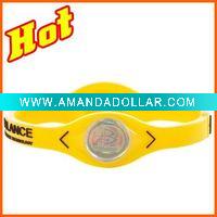 silicone power bracelet