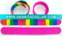 Wholesale silicone slap wristband