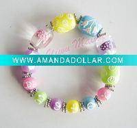 Wholesale hand painted bracelet for easter