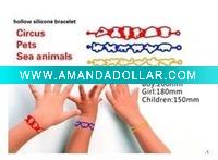 Wholesale Hot 2011 Silicone Kids Bracelet