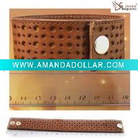 Wholesale Cow Leather Bracelet