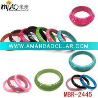 Wholesale hotsale plastic bangle (MBR-2445)