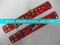 Wholesale soft pvc bracelet wristbands