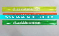 reflective slap bracelet