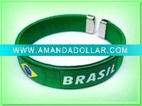 Wholesale fashion handmade bracelet with flag picture