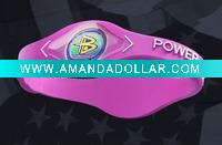 Wholesale Fashionable charm silicone power bracelet