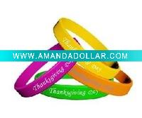 Wholesale Promotional Debossed Silicone Wristband
