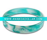 swirled wristband