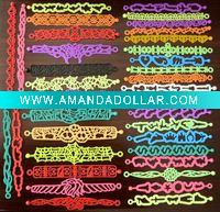 silicon hollow bracelet