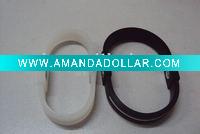 Wholesale fashion silicone bracelets with negative ion