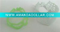 Wholesale hollow silicon bracelet