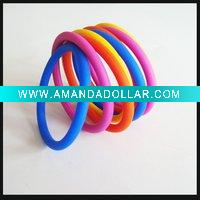 Wholesale Fashion Charming Silicone Bangles