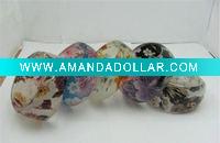 2011 fashion floral resin bangle