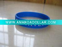 Silk screened wristband