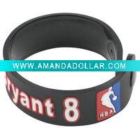 Wholesale Sports Rubber Bracelets