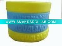 Embossed Silicone Bracelet