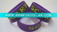 Wholesale hot selling silicone width bracelet