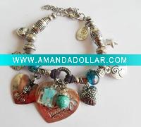 Alloy Braclet/Charms
