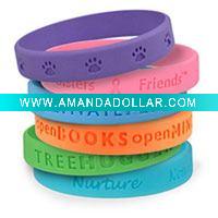 Wholesale hot selling silicone bracelet best for promotion