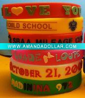 silicone wrist band