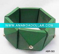 Wholesale Green promotional bracelet