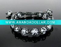 Wholesale shamballa bracelet with rope