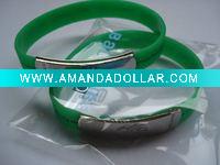 Wholesale Promotion silicone bracelet