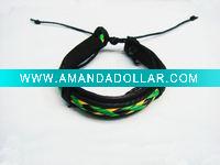 Wholesale 2011 fashion new leather bracelet handmade jewelery