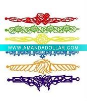 Wholesale latest design silicone bracelet