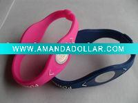Wholesale hologram silicone wristband