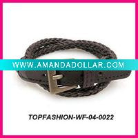 Wholesale 2010 fashion leather bracelet