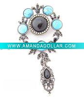 Wholesale 2011 newest stone brooches