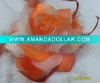 Wholesale fabric flower brooch